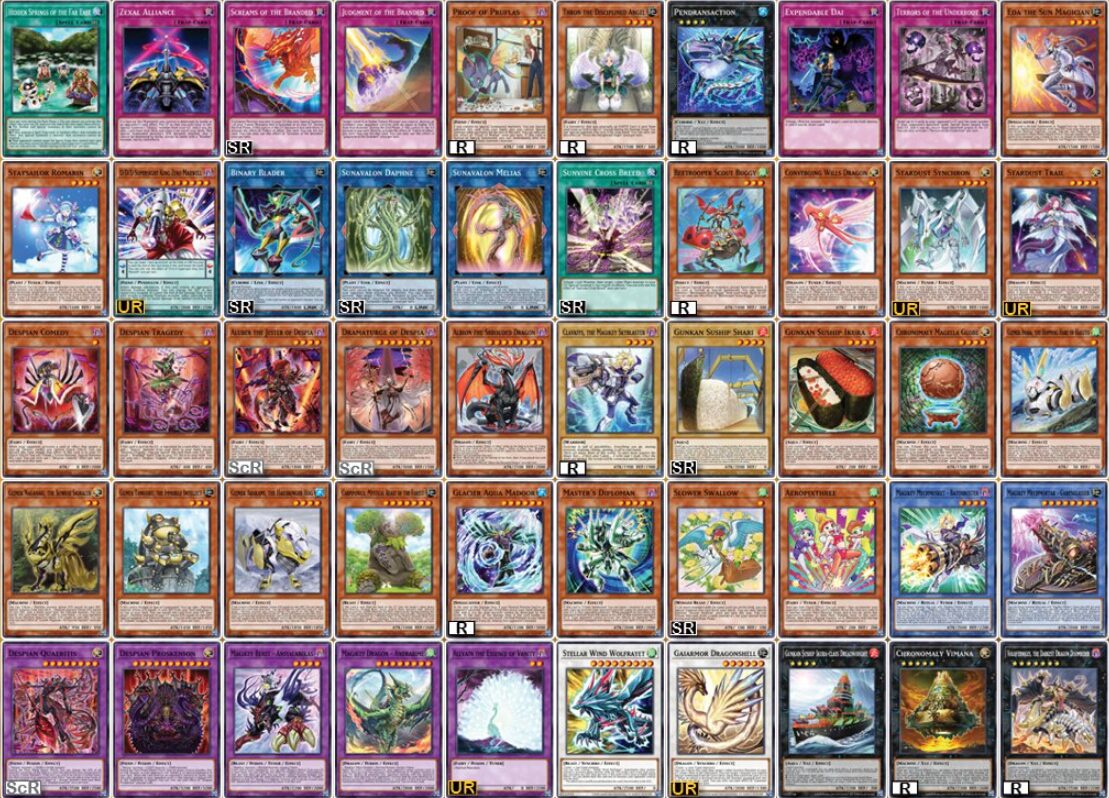 Setlist Tin of the Pharaoh's Gods 3