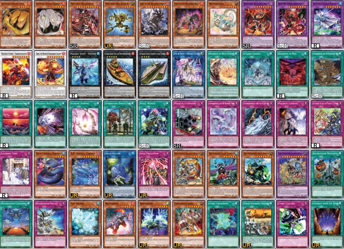 Setlist Tin of the Pharaoh's Gods 5