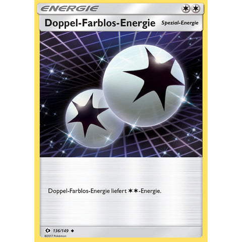 Doppel Farblos-Energie Pokémon Sammelkarten