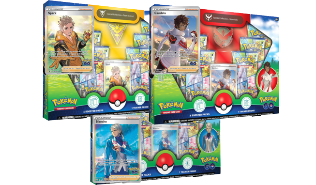 Pokémon TCG: Pokémon GO Spezial Kollektion —Team Instinct / Team Mystic / Team Valor