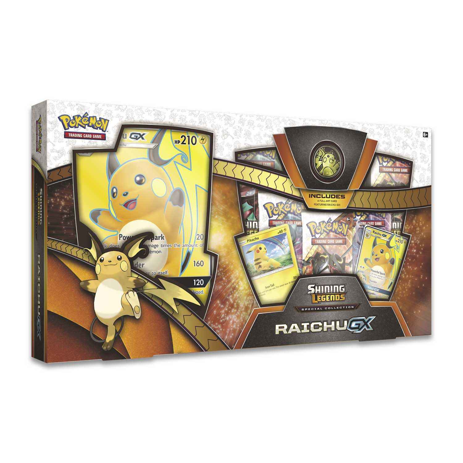 images Pokemon - Schimmerde Legenden Spezial Kollektion Raichu-GX – Image 1