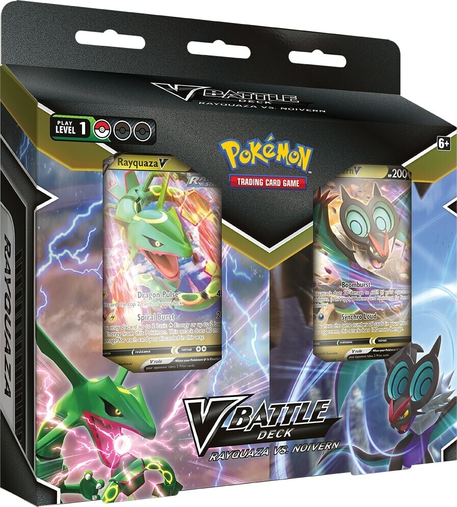 images Pokémon - Schwert & Schild - V Battle Deck - Rayquaza V VS UHaFnir V - EN - Image 1