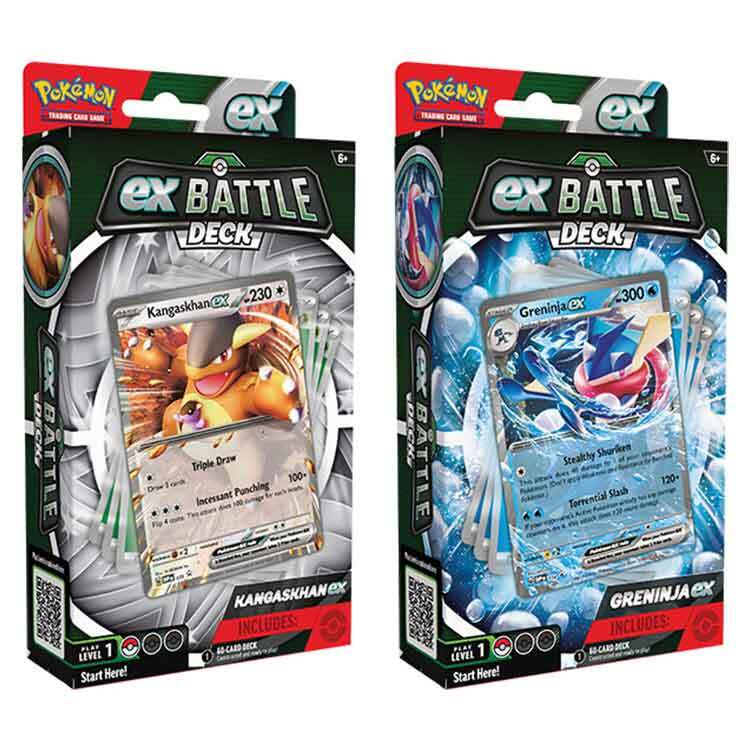 images Pokémon - ex Battle Deck - Quajutsu and Kangama - Image 1