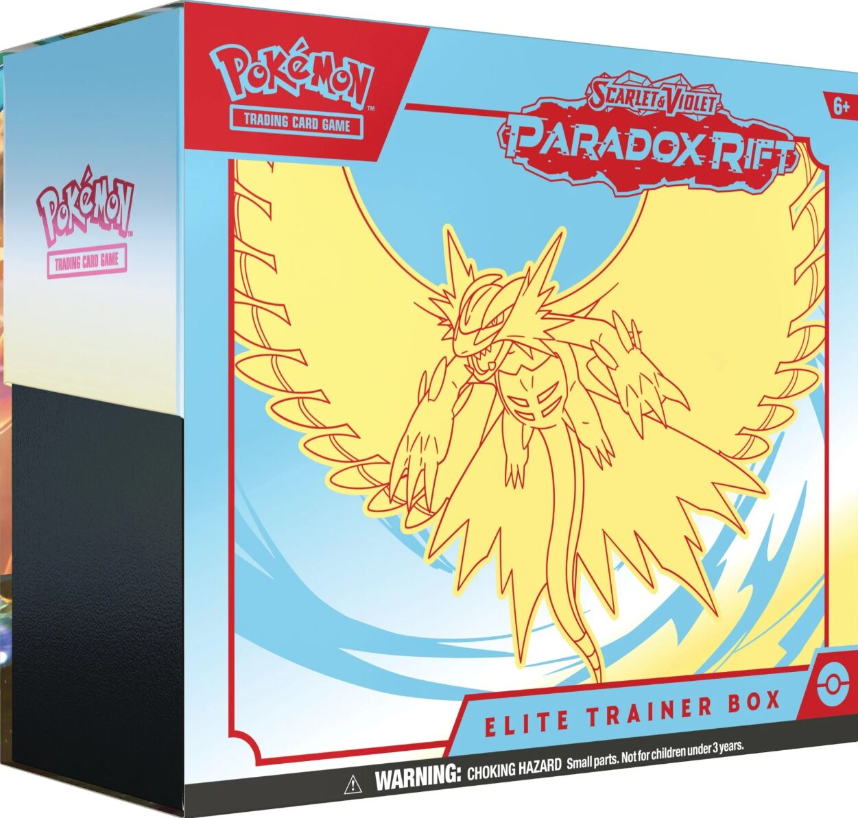 Pokémon – Scarlet & Violet – Paradox Rift (SV04) – Elite Trainer Box - Deutsch, Variante: Donnersichel
