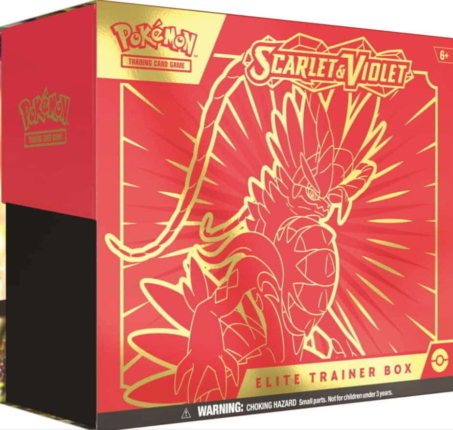 Pokémon – Scarlet & Violet – Base Set (SV01) – Elite Trainer Box - Englisch, Ausführung: Koraidon