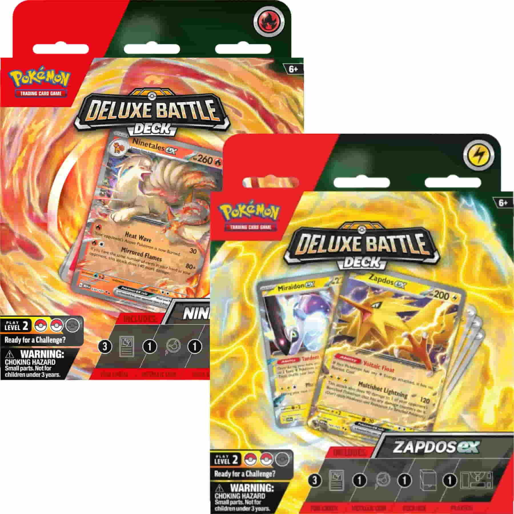 images Pokémon - Deluxe Battle Deck - Zapdos and Vulnona - Image 1