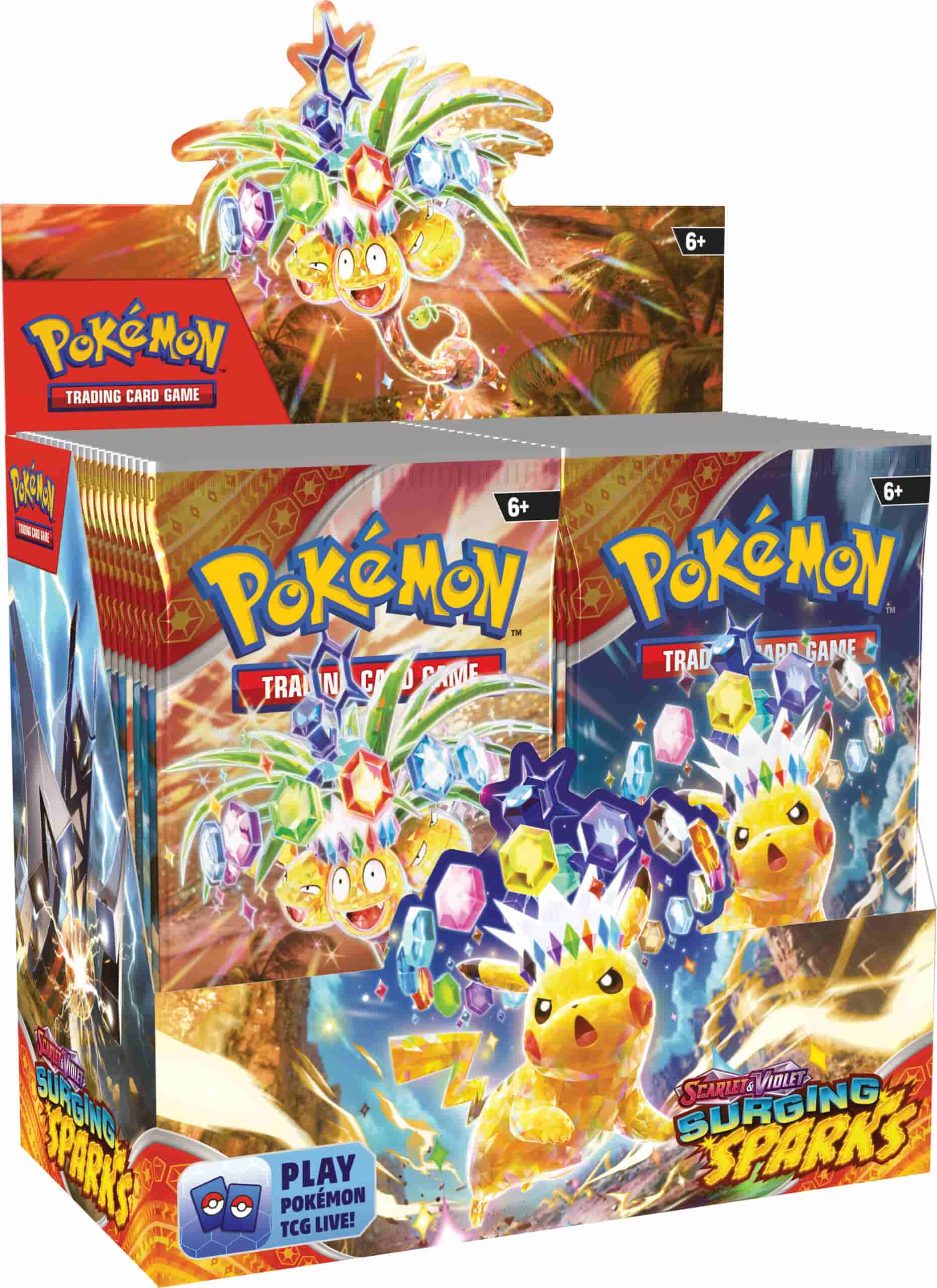 images Pokémon - Scarlet & Violet - Surging Sparks (SV08) - Booster Display - Image 1