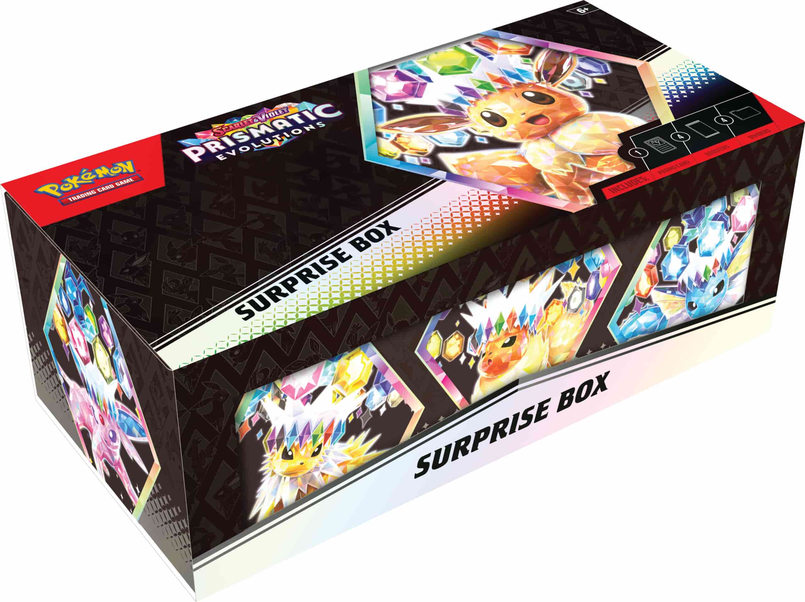 images Pokémon - Karmesin & Purpur - SV8.5 Prismatic Evolutions - Surprise Box - Image 1