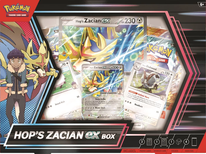 images Pokémon - Scarlet & Violet - Hop's Zacian ex - Box - Image 1