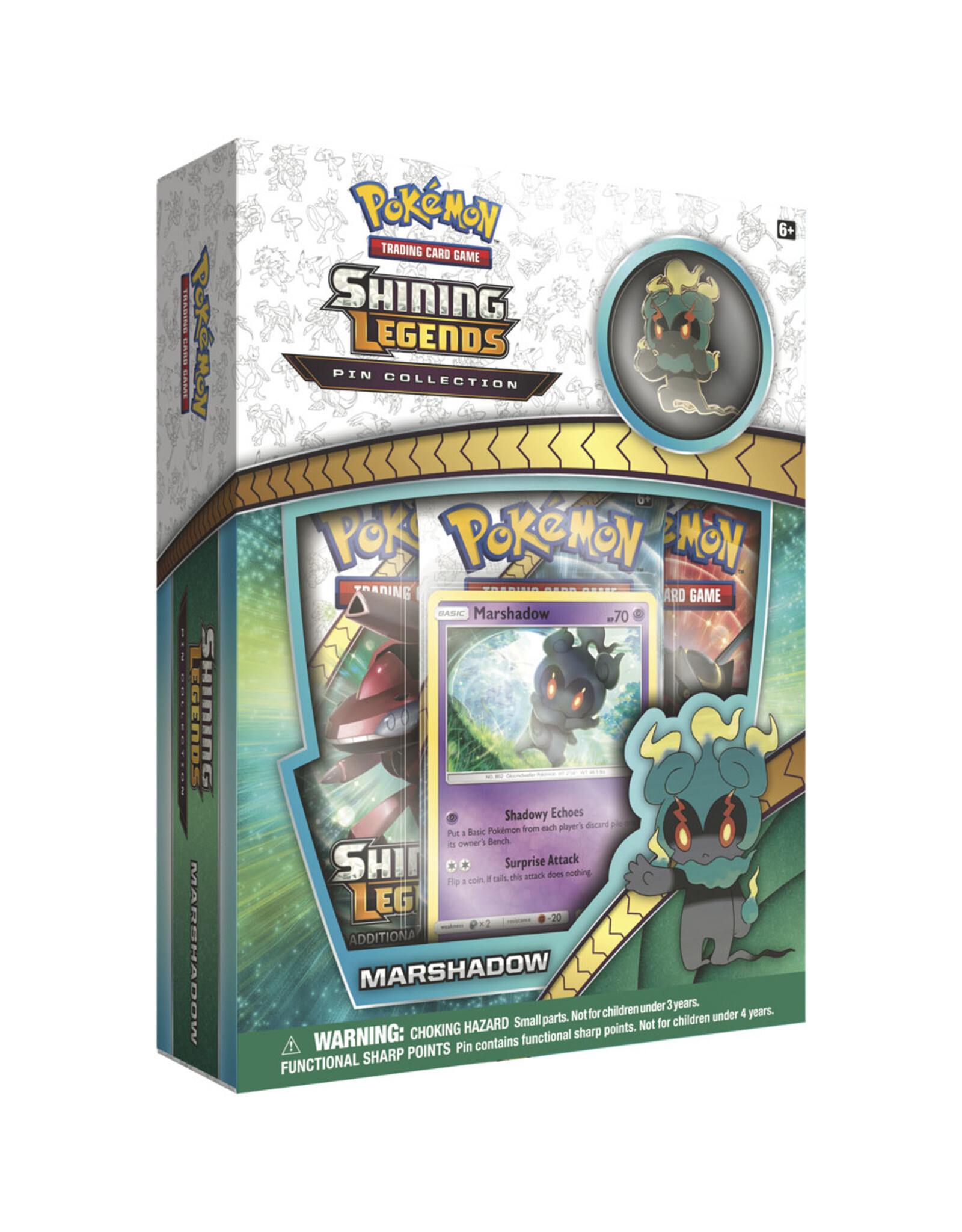 images Pokémon - Schimmernde Legenden - Pin Box - Marshadow - EN – Image 1