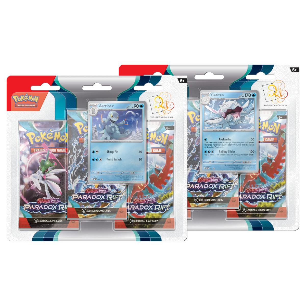 images Pokémon - Scarlet & Violet - Paradox Rift (SV04) - 3-Pack Blisters – Image 1