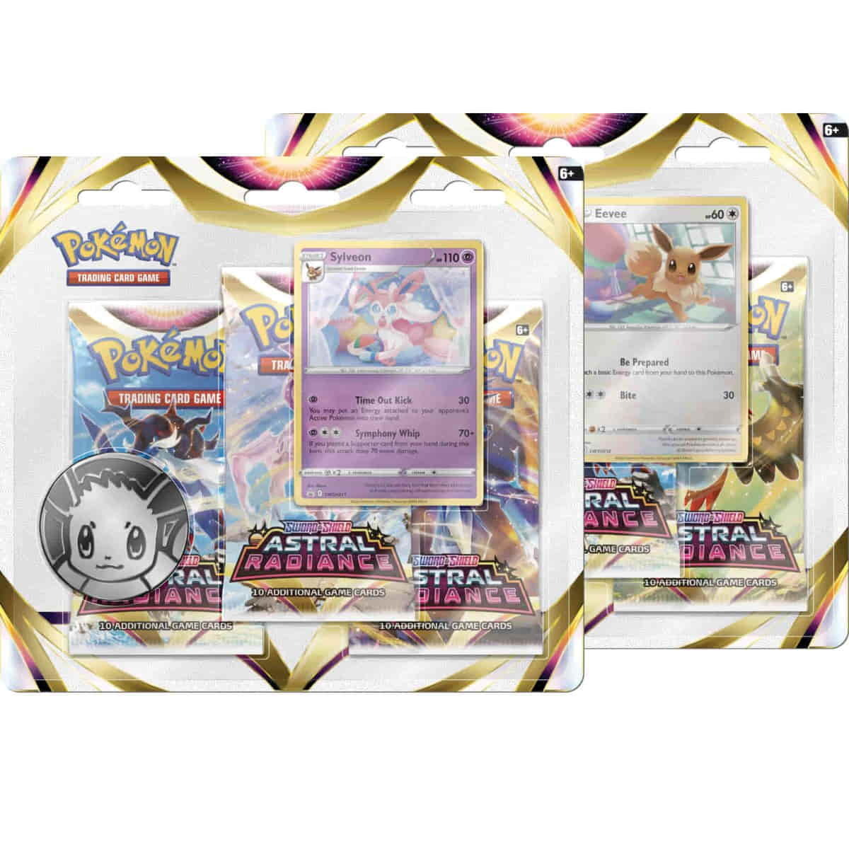 images Pokémon - Sword & Shield - Astral Radiance (SWSH10) - 3-Pack Blisters – Image 1
