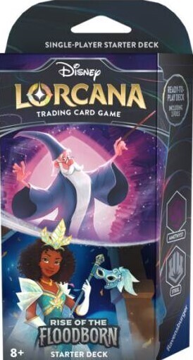 images Disney Lorcana - Aufstieg der Flutgestalten - Starter Deck - Amethyst & Steel - EN - Image 1