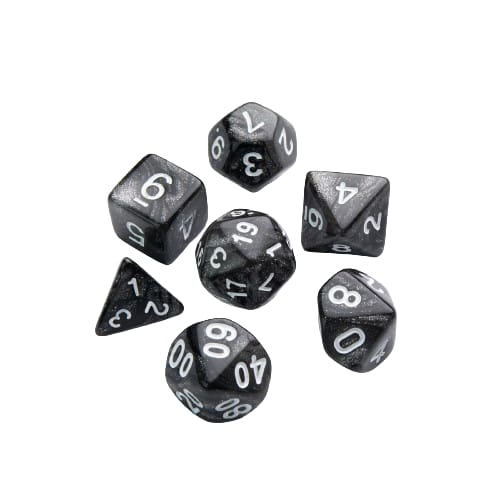 images Gamegenic - Galaxy Series RPG Dice - Moon (7) - Image 1