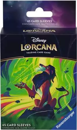 images Disney Lorcana - Scar - Sleeves (65) – Image 1