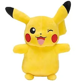 images Pokemon - Plush figure - Pikachu Smile winking (standing) - 30cm - Image 1