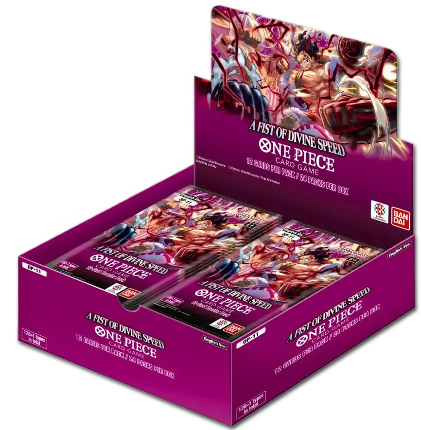 images One Piece - A Fist of Divine Speed (OP11) - Booster Display – Image 1