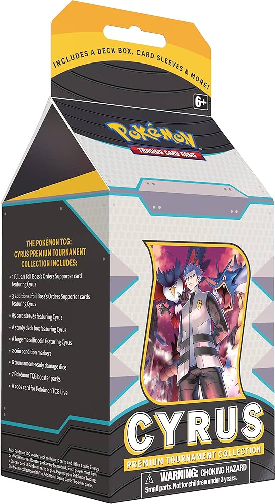 CY Pokémon - Cyrus - Premium Tournament Collection – Image 1