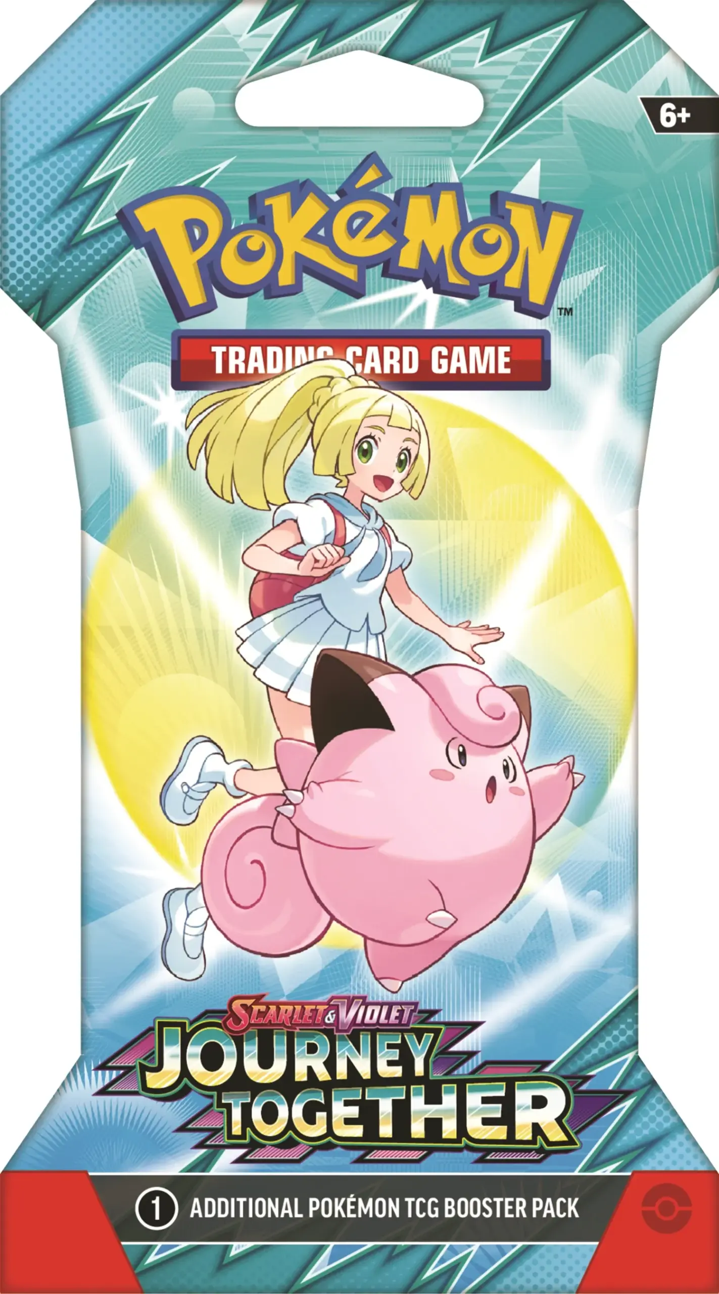 JT3 Pokémon - Scarlet & Violet - Journey Together (SV09) - Sleeved Booster Pack - Image 1