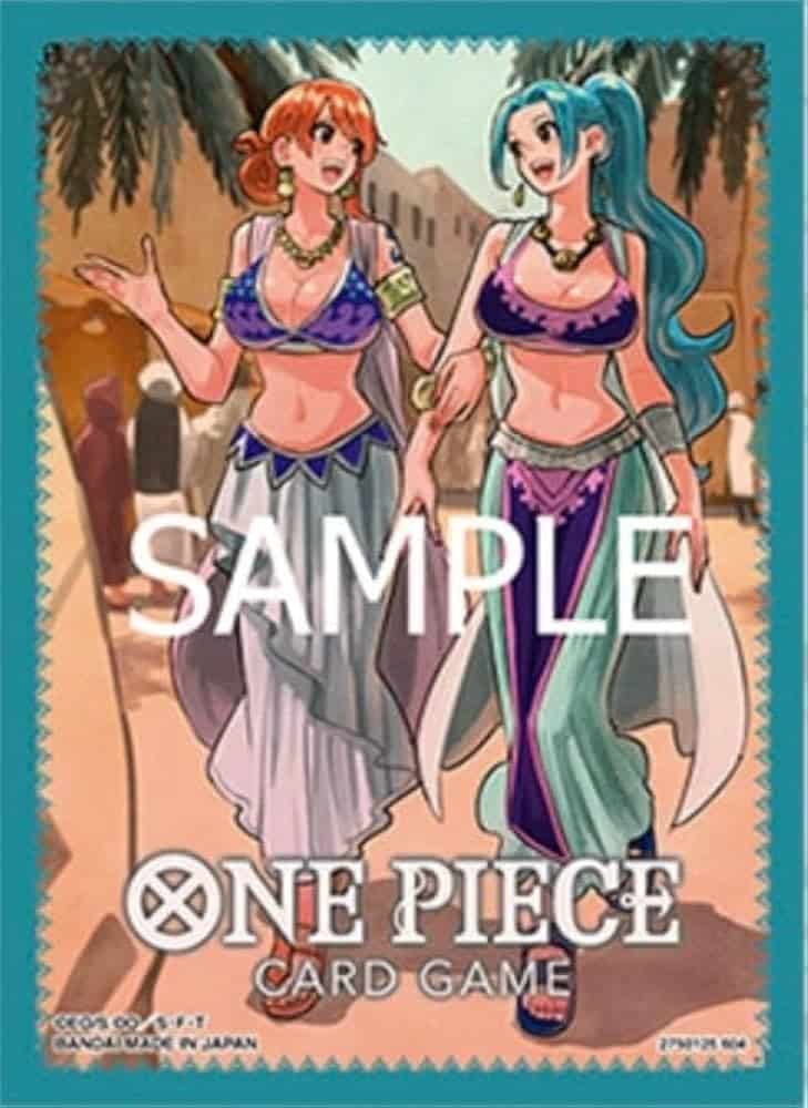 One Piece TCG Nami and Vivi Sleevees