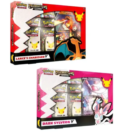 Pokemon TCG 25th Anniversary Celebrions V Box Lances Charizard V