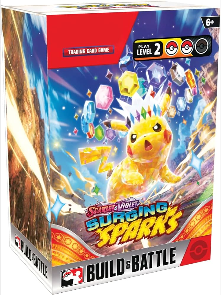 SV08 Pokémon - Scarlet & Violet - Surging Sparks (SV08) - Kit de construction et de combat – Image 1