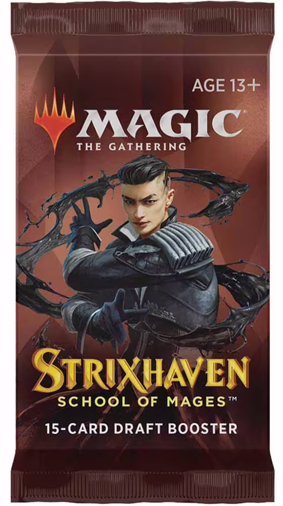 strixhaven-school-of-mages-draft-booster-magic-the-gathering-en-2 Magic - Strixhaven School of Mages (STX) - Draft Booster Pack – Image 1