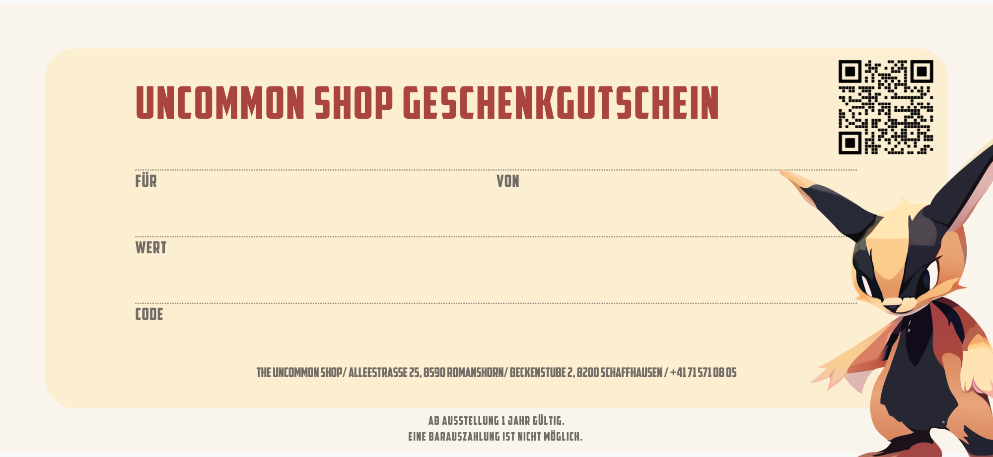 unnamed Geschenkgutschein – Bild 1