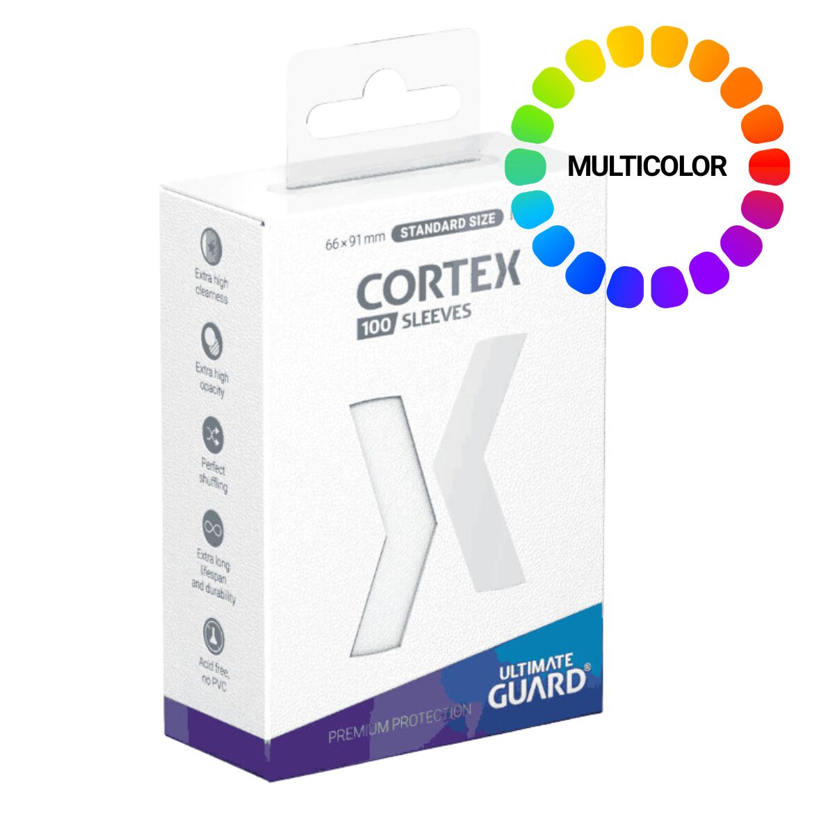 Cortex Standart Weiss Ultimate Guard - Cortex Sleeves standard size - Image 1
