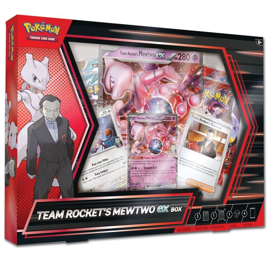 images Pokémon - Scarlet & Violet - Team Rocket's Mewtwo ex - Box - Image 1