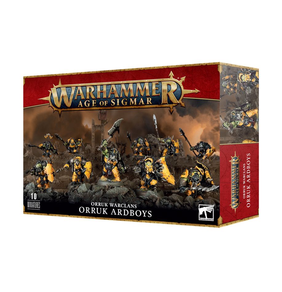 images Warhammer Age of Sigmar - Orruk Warclans - Orruk Aardboyz - Image 1