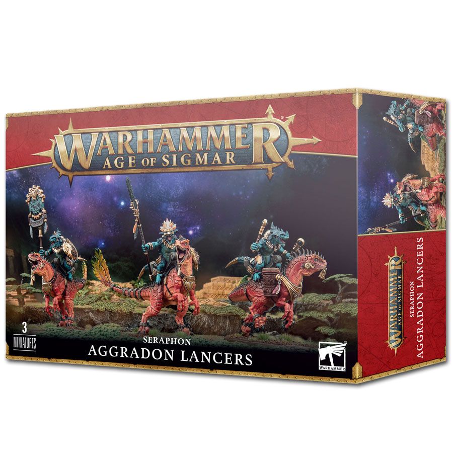 images Warhammer Age of Sigmar - Seraphon - Aggradon Lancers – Image 1