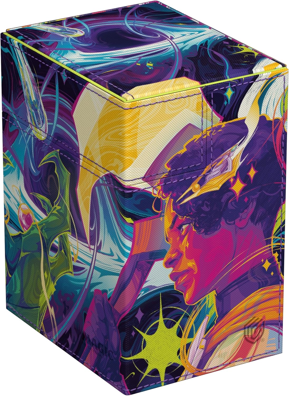 images Ultimate Guard - Flip'n'Tray 133+ Xenoskin - Magic:The Gathering - Edge of Eternities - Haliya and Tezzeret – Image 1