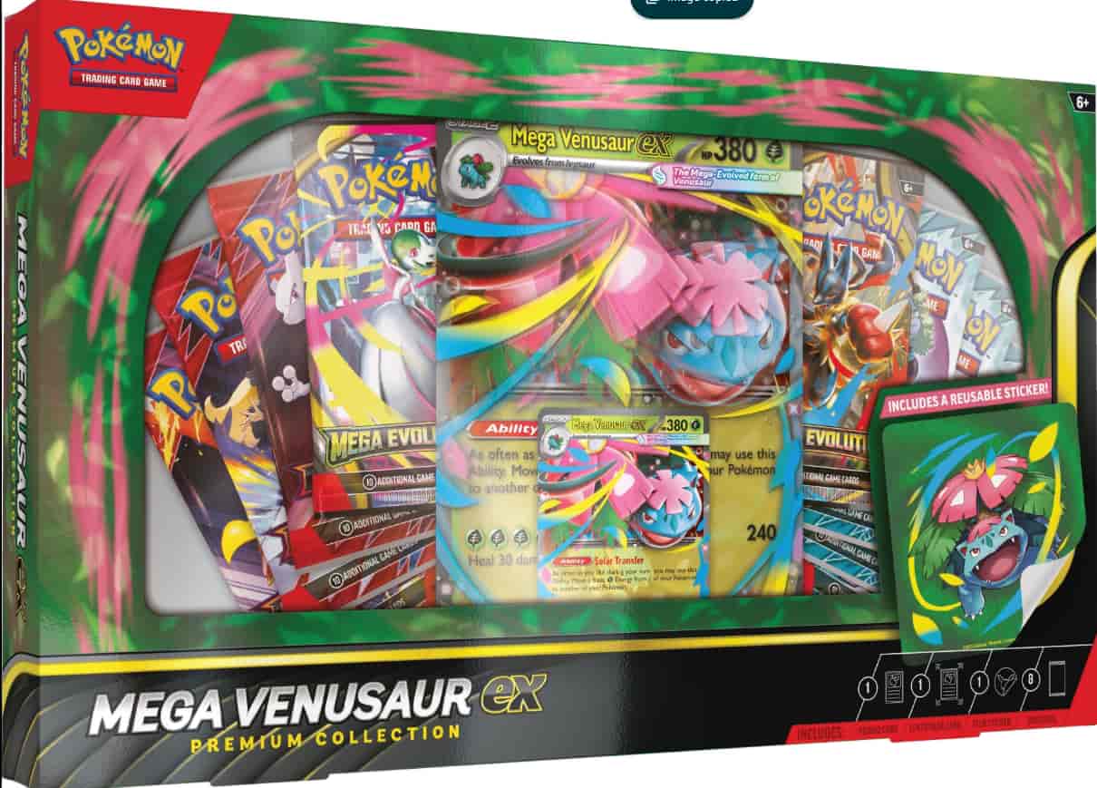 images Pokémon - Mega Evolution - Mega Venusaur ex - Premium Collection – Image 1