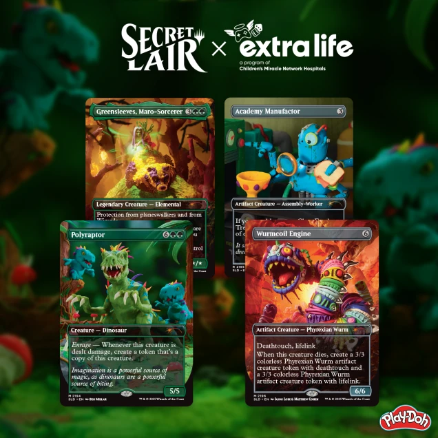 images Magic - Secret Lair - Play-Doh: Squishful Thinking - Extra Life 2025 - Image 1