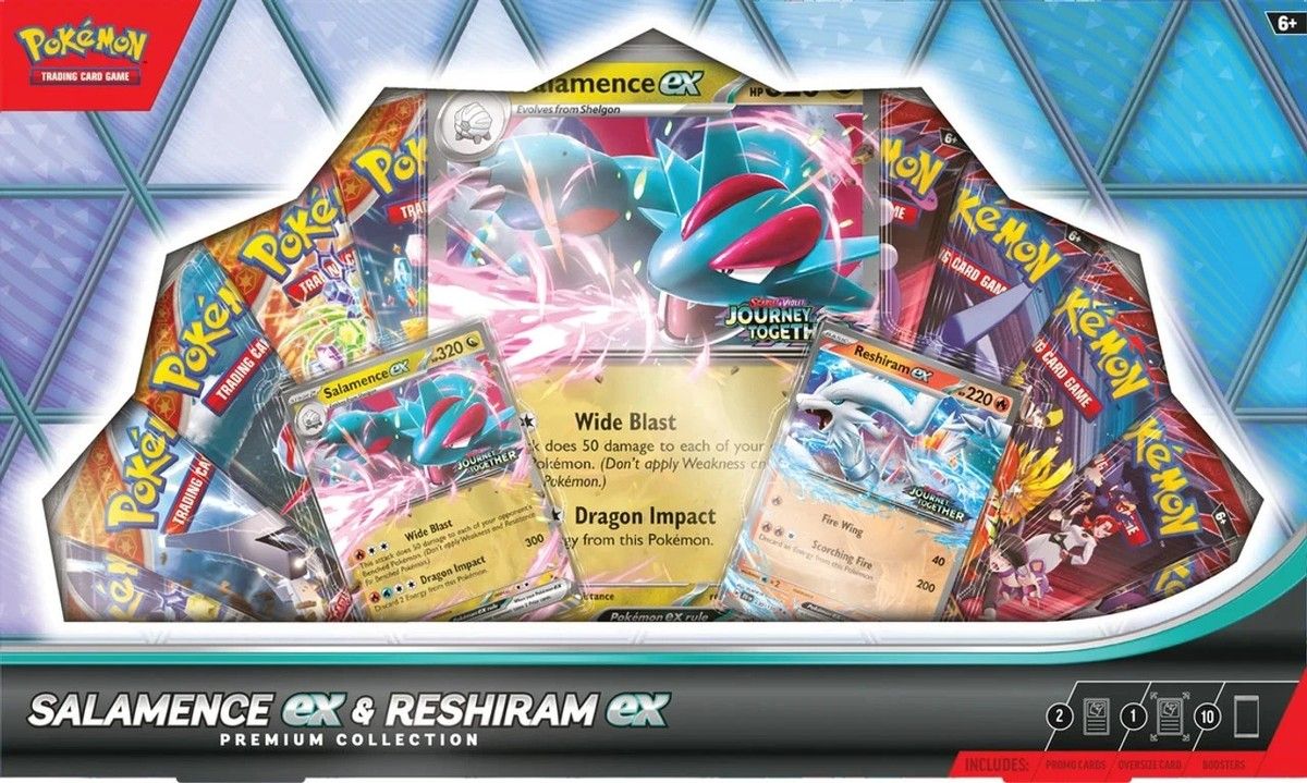 images Pokémon - Salamence ex & Reshiram ex - Premium Collection – Image 1