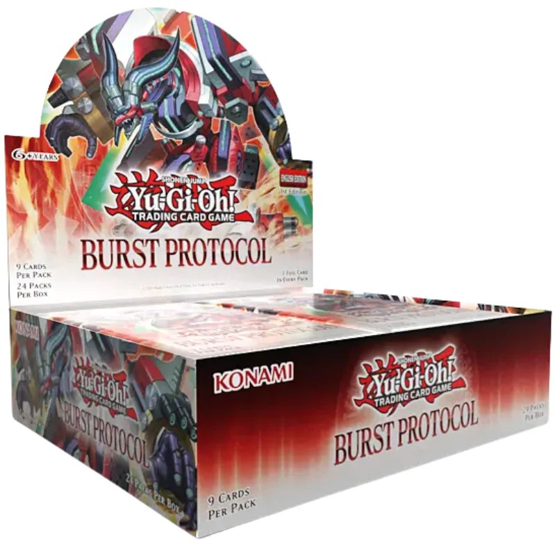 Yugioh-BurstProtocolBoosterBox-1stEdition_970x1 Yu-Gi-Oh! - Burst Protocol - Booster Display – Bild 1
