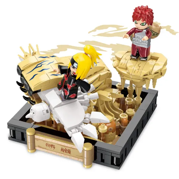 DIO1 QMAN - Keeppley - Diorama Gaara vs. Deidara – Image 1