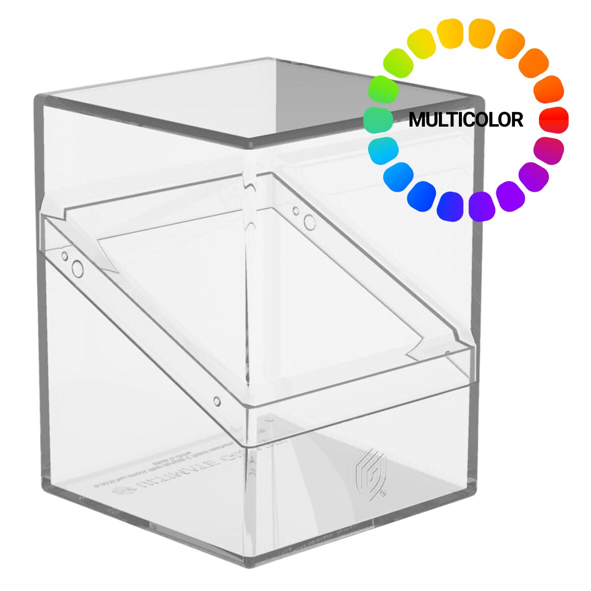 Boulder 100 Clear Monocolor Ultimate Guard - Boulder Deck Case 100+ Clear Version – Image 1