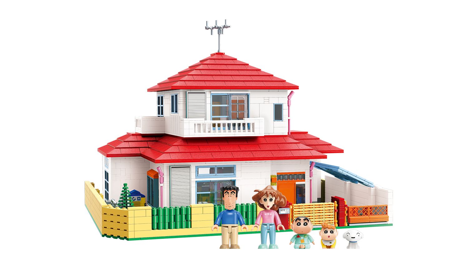 SU1 QMAN - Keeppley - Crayon Shin-Chan Familienhaus - Image 1