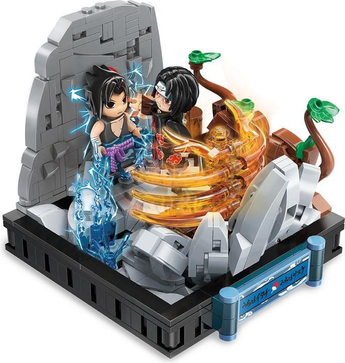 U1 QMAN - Keeppley - Diorama Battle of the Uchiha Brothers – Image 1
