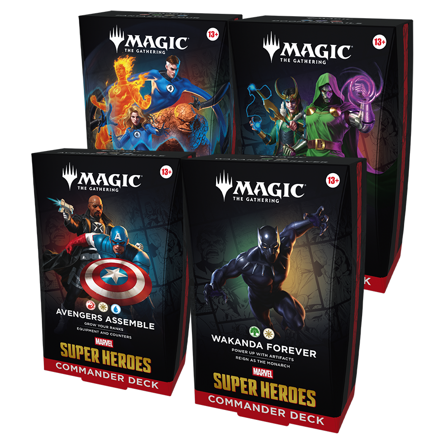 CommSet Magic - Marvel Super Heroes (MSH) - Commander Deck – Image 1