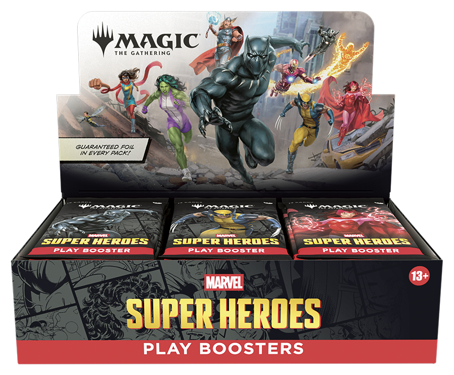 SUP1 Magic - Marvel Super Heroes (MSH) - Play Booster Display – Image 1