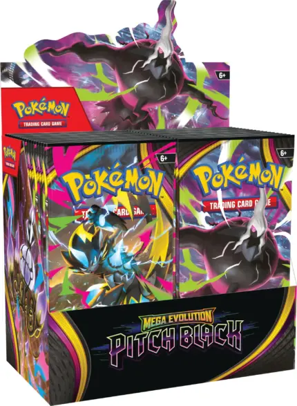 Pitch Black Booster Box Front scaled