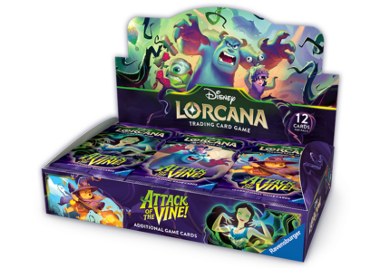 Lorcana Attack of the Vine Booster Display