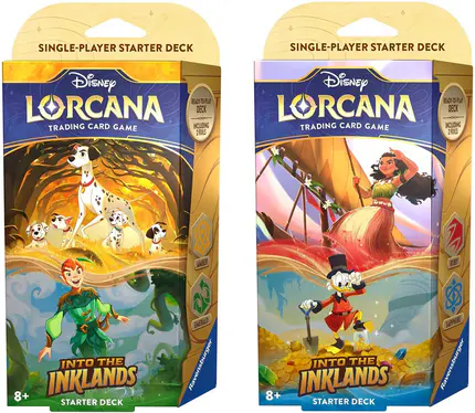disney lorcana into the inklands starter deck