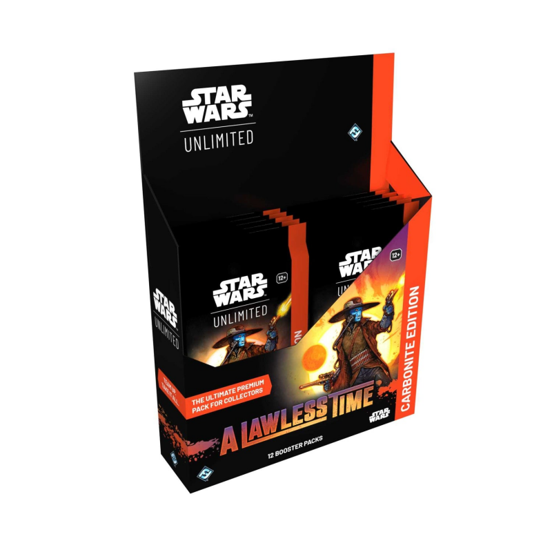 star wars unlimited a lawless time carbonite booster display 12 booster star wars unlimited a lawless time carbonite booster display 12 booster