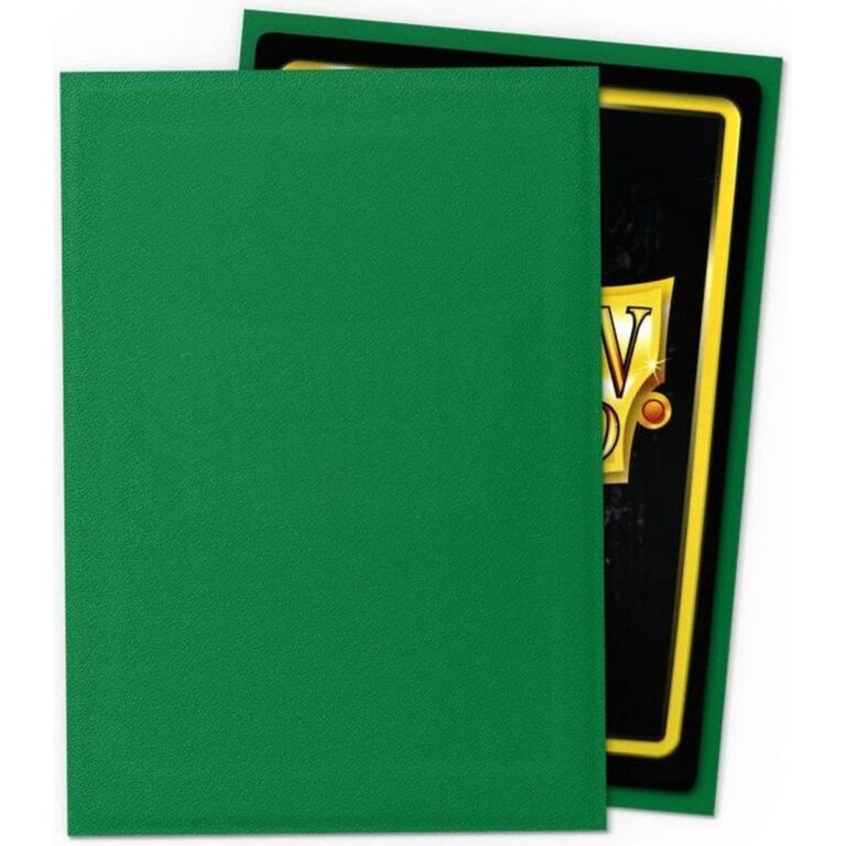 Dragon Shield Japanese Size Matte Sleeves Emerald