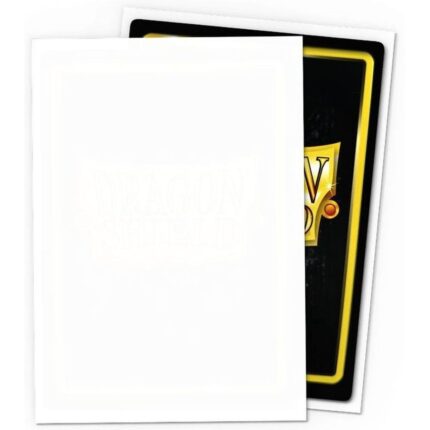 Sleeves for Dragon Shield, Japanese Size, white