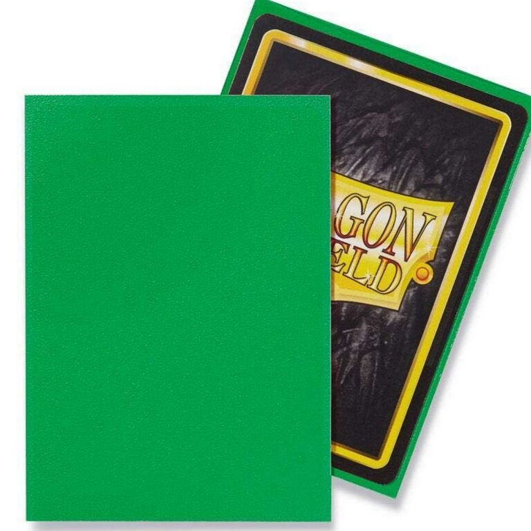 Dragon Shield Standard Size Matte Sleeves Apple Green